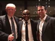 Floyd Mayweather visitó a Donald Trump en New York