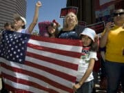 Llaman a sumarse el 1 de mayo a la «Marcha por la Unidad» contra Trump