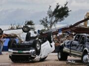Al menos cinco muertos y cincuenta heridos en tornados en Texas (EE.UU.)