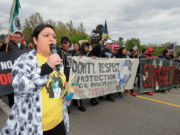 Residentes participaron en marcha en “Un Día Sin Inmigrantes”