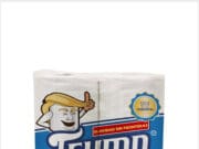 Papel higiénico marca Trump, la ironía de un abogado para ayudar a migrantes