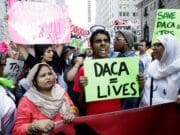 Decenas de «soñadores» reivindican sus empleos en el Día del Trabajo