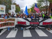 Cortan tránsito en Chicago por «falta de compromiso» alcalde con inmigrantes