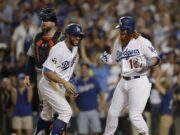 3-1. Kershaw luce solido y los Dodgers toman ventaja ante los Astros en la Serie Mundial de Béisbol