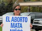 Manifestación contra el aborto