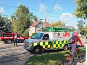 Hombre crítico después de intento de suicidio con combustible