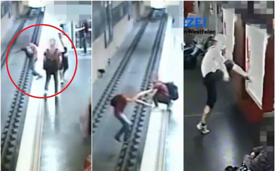 Tras discutir con su pareja, joven tira a desconocido a las vías del metro