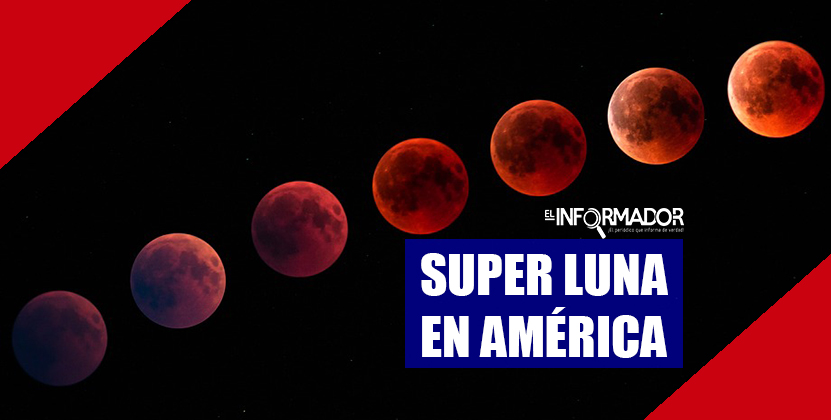 Super Luna en el continente Americano