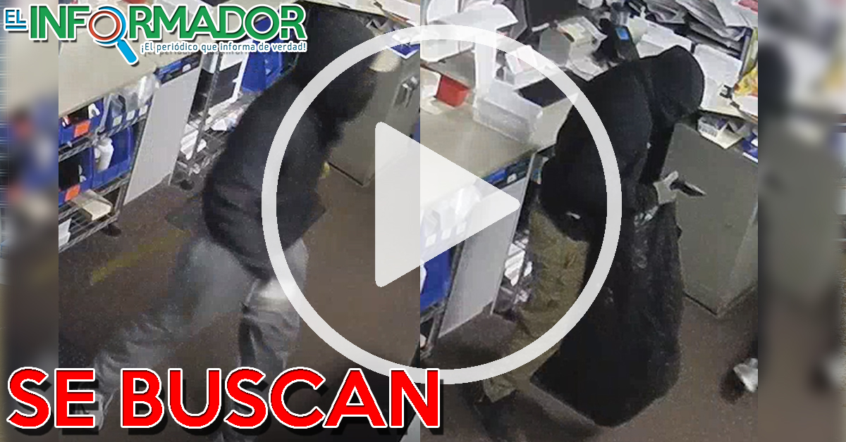 Se buscan asaltantes de farmacia