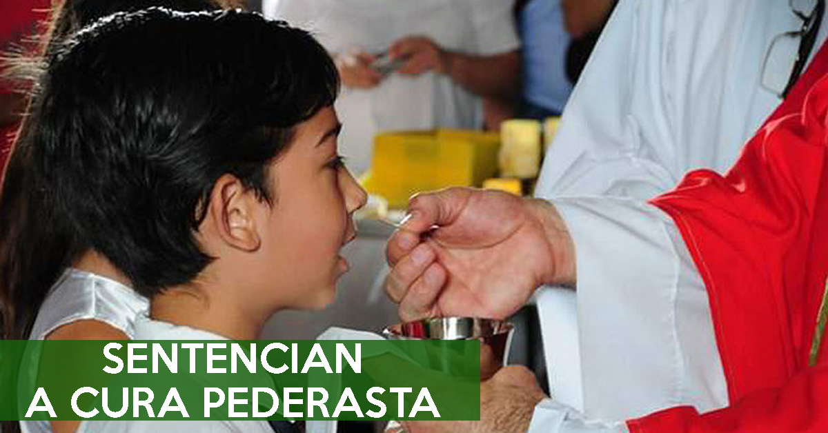 Cura abusador de 7 menores es sentenciado