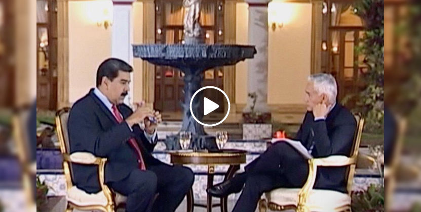«¡Llévate tu basura! Nicolás maduro vs Jorge ramos entrevista recuperada