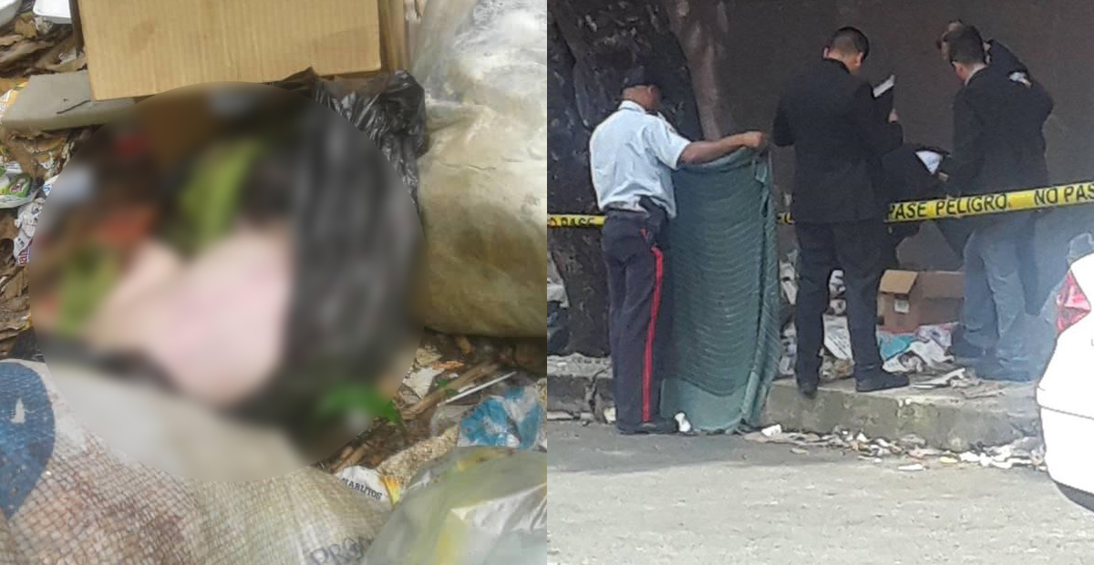 TERRIBLES IMÁGENES: MADRE SIN CORAZÓN TIRA A LA BASURA A RECIÉN NACIDA