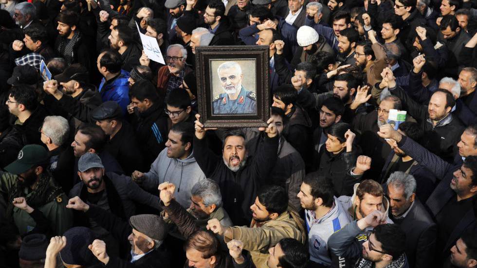 Irán promete «venganza severa» por muerte de general Soleimani a manos de Estados Unidos