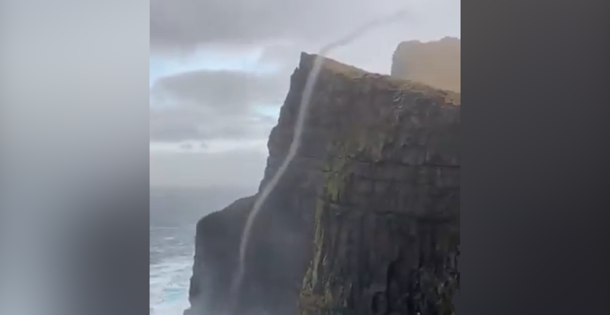 VÍDEO: Impresionante fenómeno desafía las leyes de la gravedad