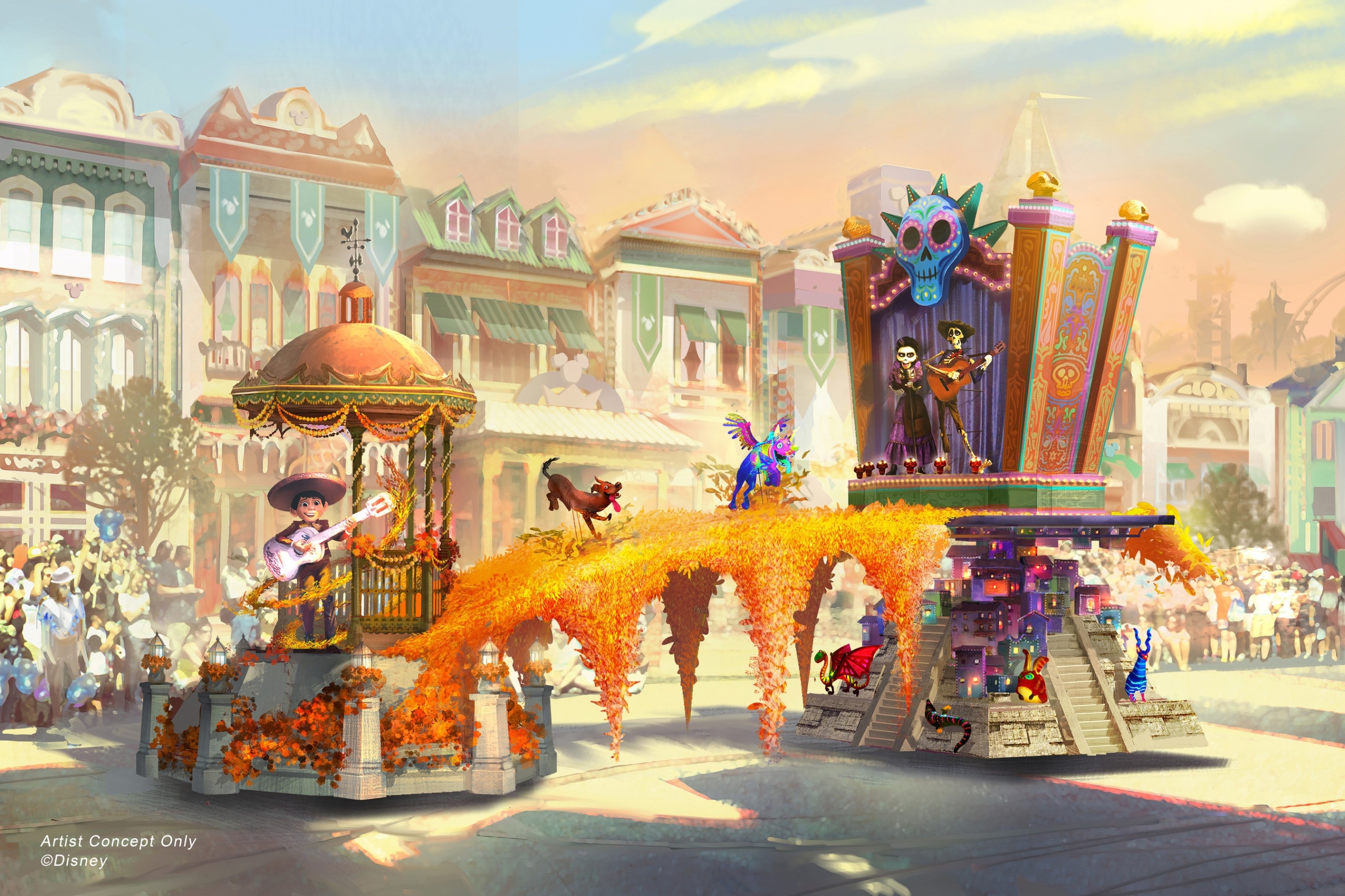 Disneyland tendrá su primera carroza 100 % latina e inspirada en «Coco»