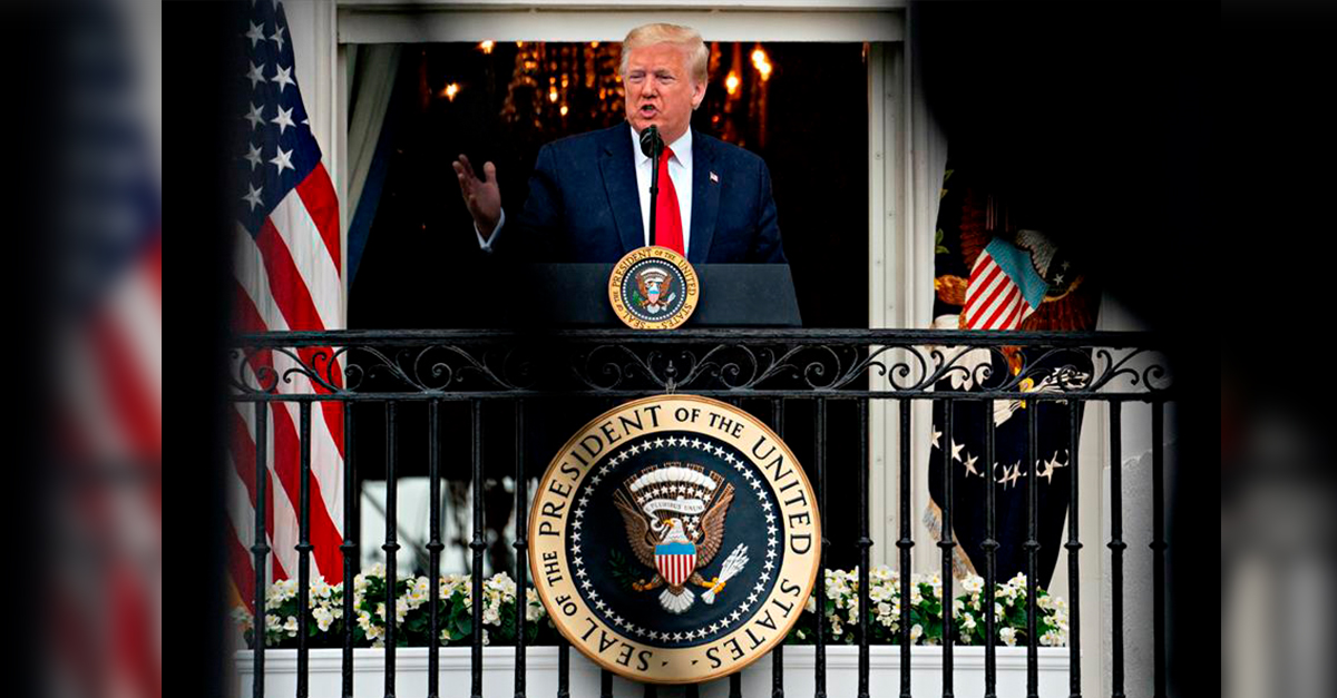 Trump quiere que el país pueda ir a misa este fin de semana