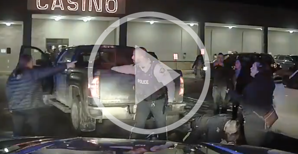 Difunden vídeo del arresto con violencia de jefe indígena