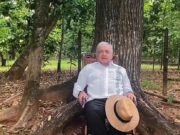 VIDEO: López Obrador ironiza e insta a Calderón a protestar por rechazo a su partido