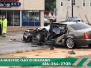 Fuerte colisión entre automóviles tiene lugar en la ciudad de Wyoming MI.