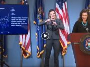 Whitmer actualiza información de COVID en Michigan