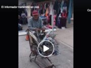 Conoce la historia del “Pipi” en hombre de la tercera edad que lleva más de 20 años dedicándose a la chatarra