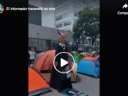 EN VIVO DESDE LA PROTESTA EN EL CENTRO HISTÓRICO DE LA CIUDAD DE MÉXICO. Donde se encuentra el campamento de FRENA (Frente unido anti AMLO)
