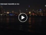 Así luce la ciudad de Chicago Illinois esta tarde noche