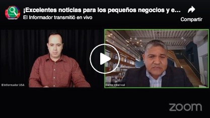 ¡Excelentes noticias para los pequeños negocios y empresarios! Dante Villareal de la Grand Rapids Chamber nos explica sobre los nuevos recursos aprobados.