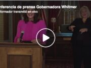 Conferencia de prensa Gobernadora Whitmer