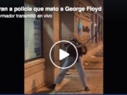 Liberan a policía que mato a George Floyd