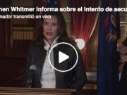 Conferencia de prensa de última hora de Gretchen Whitmer sobre el intento de secuestro