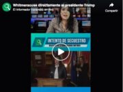 Gobernadora acusa directamente al presidente Trump por poner en peligro y dividir al país