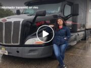 Mujer migrante que vive en Grand Rapids se gana la vida manejando un tráiler