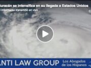 Fuertes imágenes ⚠️ Huracán se intensifica en su llegada a Estados Unidos