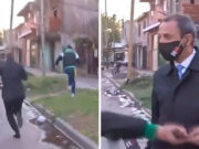Periodista es asaltado mientras grababa reportaje