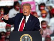 Trump pide vencer a la «izquierda radical» en su primer mitin post COVID-19