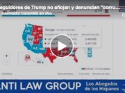 Seguidores de Trump no aflojan y denuncian «corrupción» en el conteo de votos