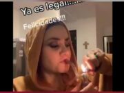 VIDEO: Diputada celebra en TikTok despenalización de la mariguana fumando pipa… bloquean su cuenta