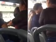Video: suegra y esposa golpean a hombre que viajaba con su ‘novia’ en transporte público en Coahuila