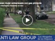 Atacan mujer embarazada con gas pimienta en Michigan, ella le muerde el dedo
