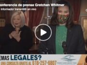 Informe de COVID19 en MI por la Gobernadora