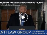 PARTIDO REPUBLICANO PREGUNTA SI MORIRIAN PARA IMPEDIR DERROTA DE TRUMP