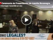 Ceremonia de Presentación de Juanita Bocanegra como Juez