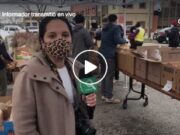 El Centro Hispano y otra empresas incluyendo a la universidad de Ferris State University se unen para ayudar cientos de familias con despensas.