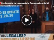 Gobernadora de MI actualiza información de COVID19