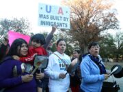 Seis heridos en manifestación de apoyo a inmigrantes en huelga de hambre