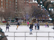 Pista de hielo Rosa Parks Circle abre con pautas de salud pública