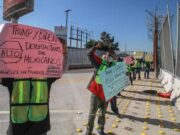 Migrantes en la frontera mexicana de Tijuana piden a Biden cumplir su promesa
