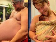 Papá trans comparte su embarazo y parto en redes sociales