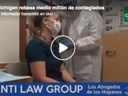 Michigan rebasa medio millón de contagiados